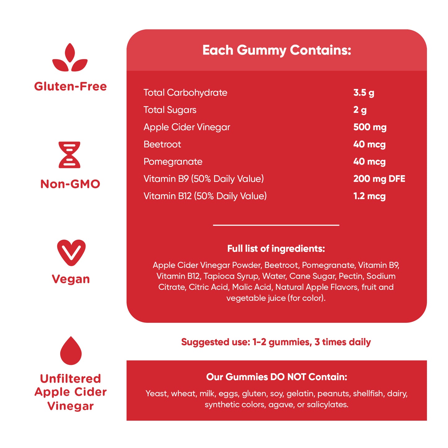 Goli Nutrition Apple Cider Vinegar Gummies