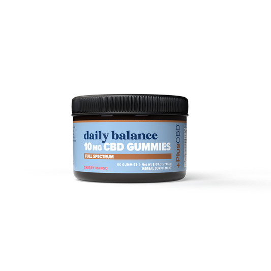 PlusCBD Daily Balance Cherry Mango Gummies