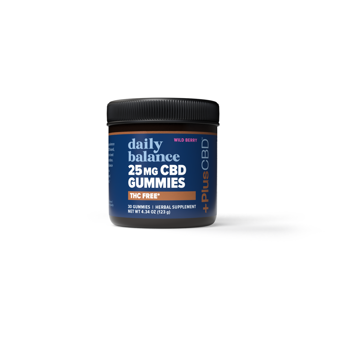PlusCBD Daily Balance Wild Berry Gummies