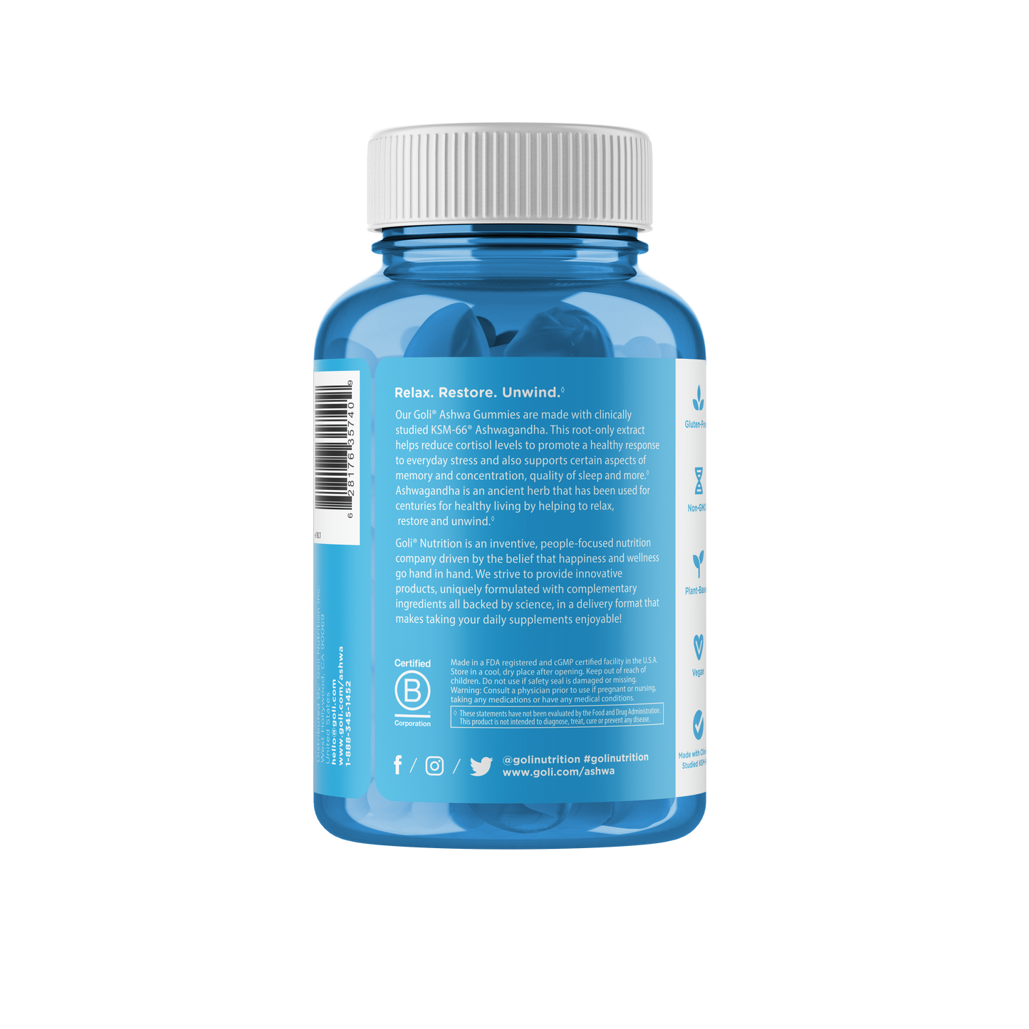 Goli Nutrition Ashwagandha Gummies