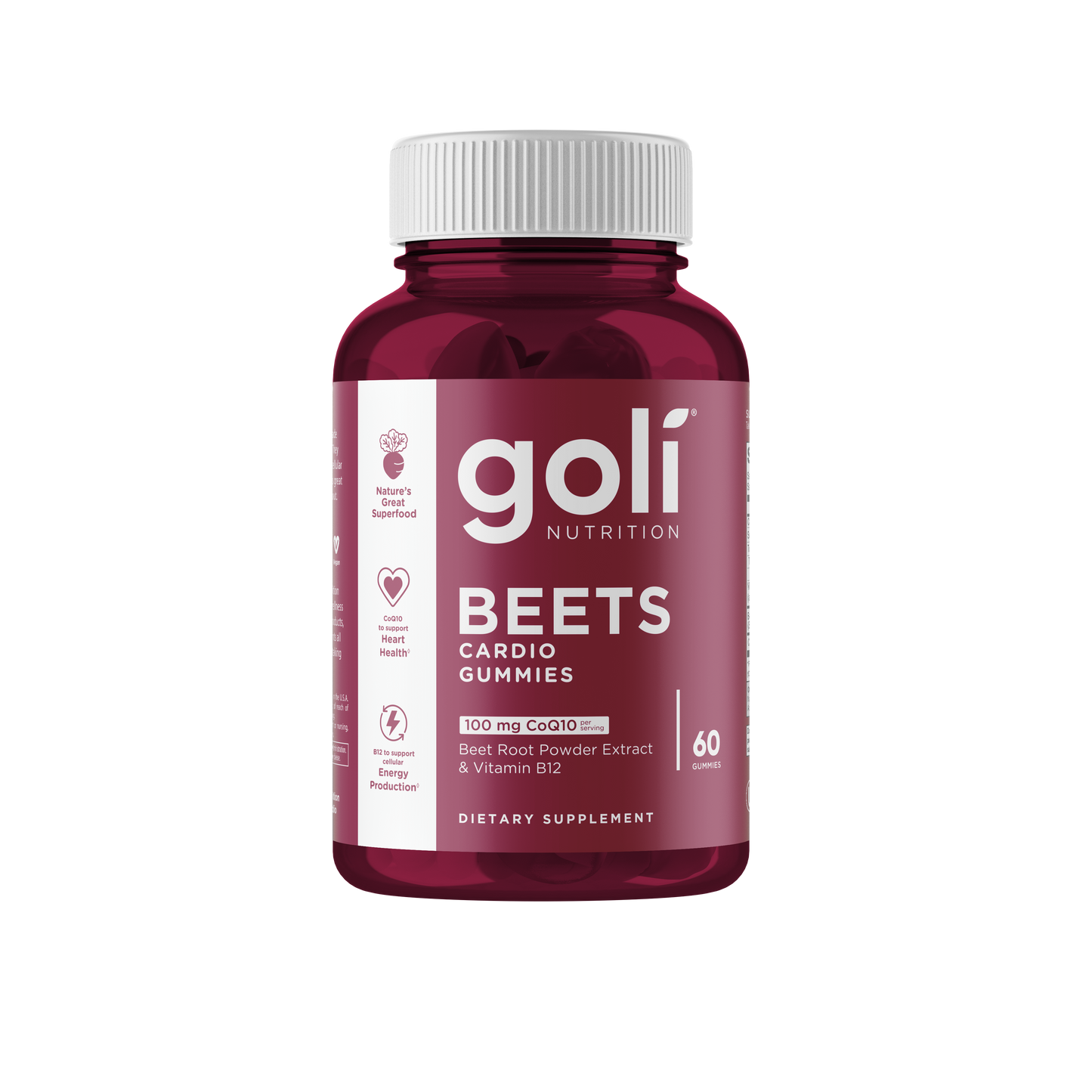 Goli Nutrition Beets Cardio Vitamin Gummies