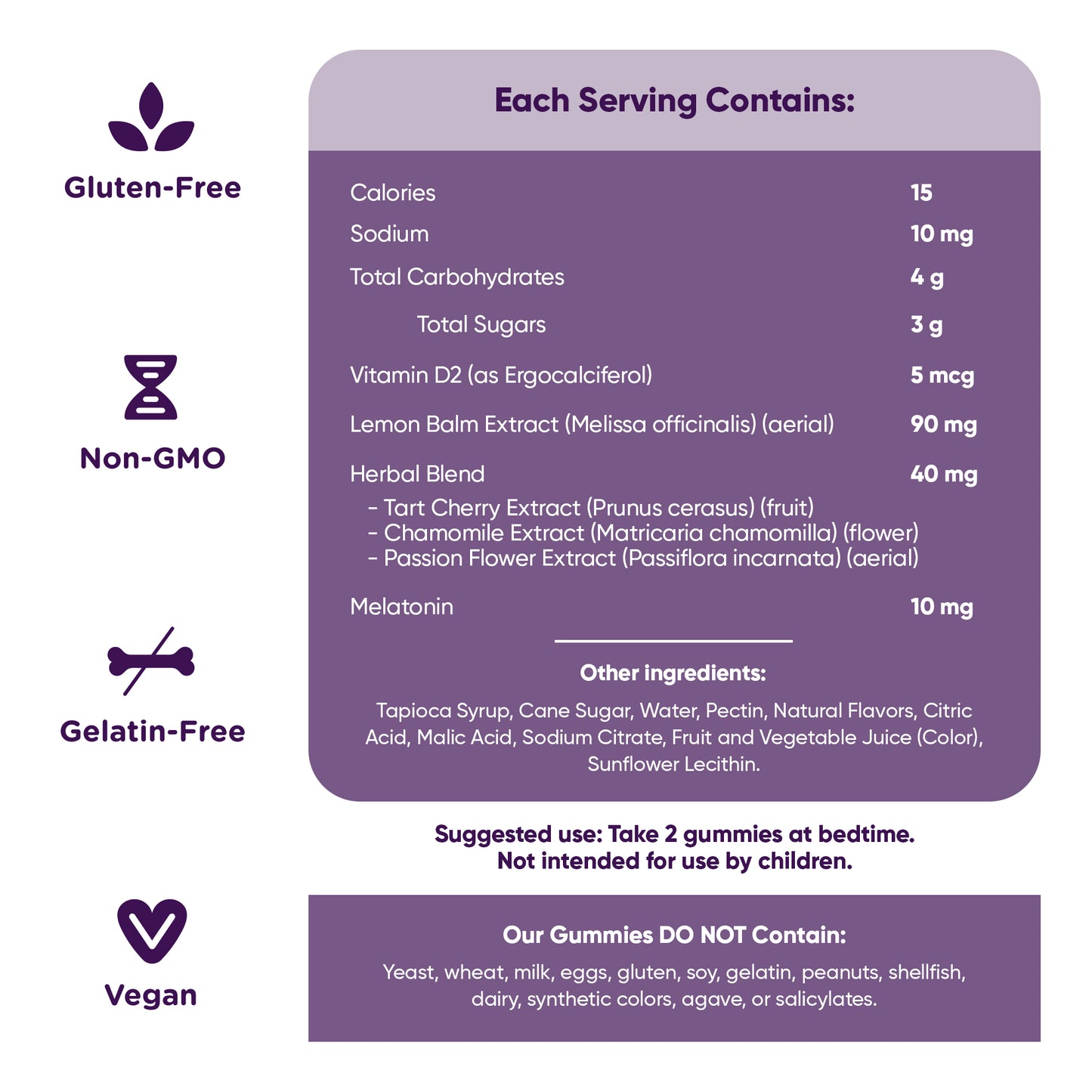 Goli Nutrition Extra Strength Dreamy Sleep Vitamin Gummies