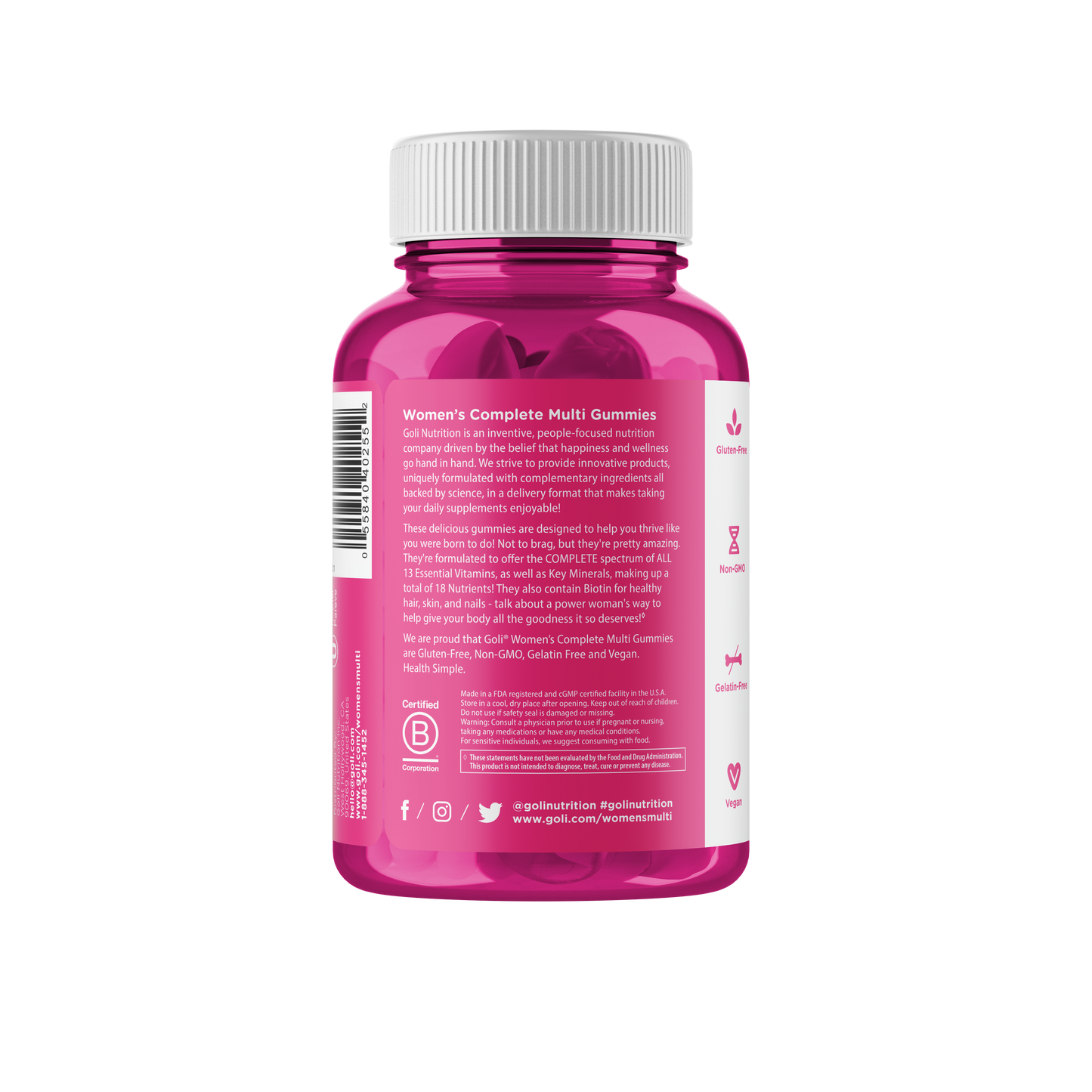 Goli Nutrition Women's Multivitamin Gummies