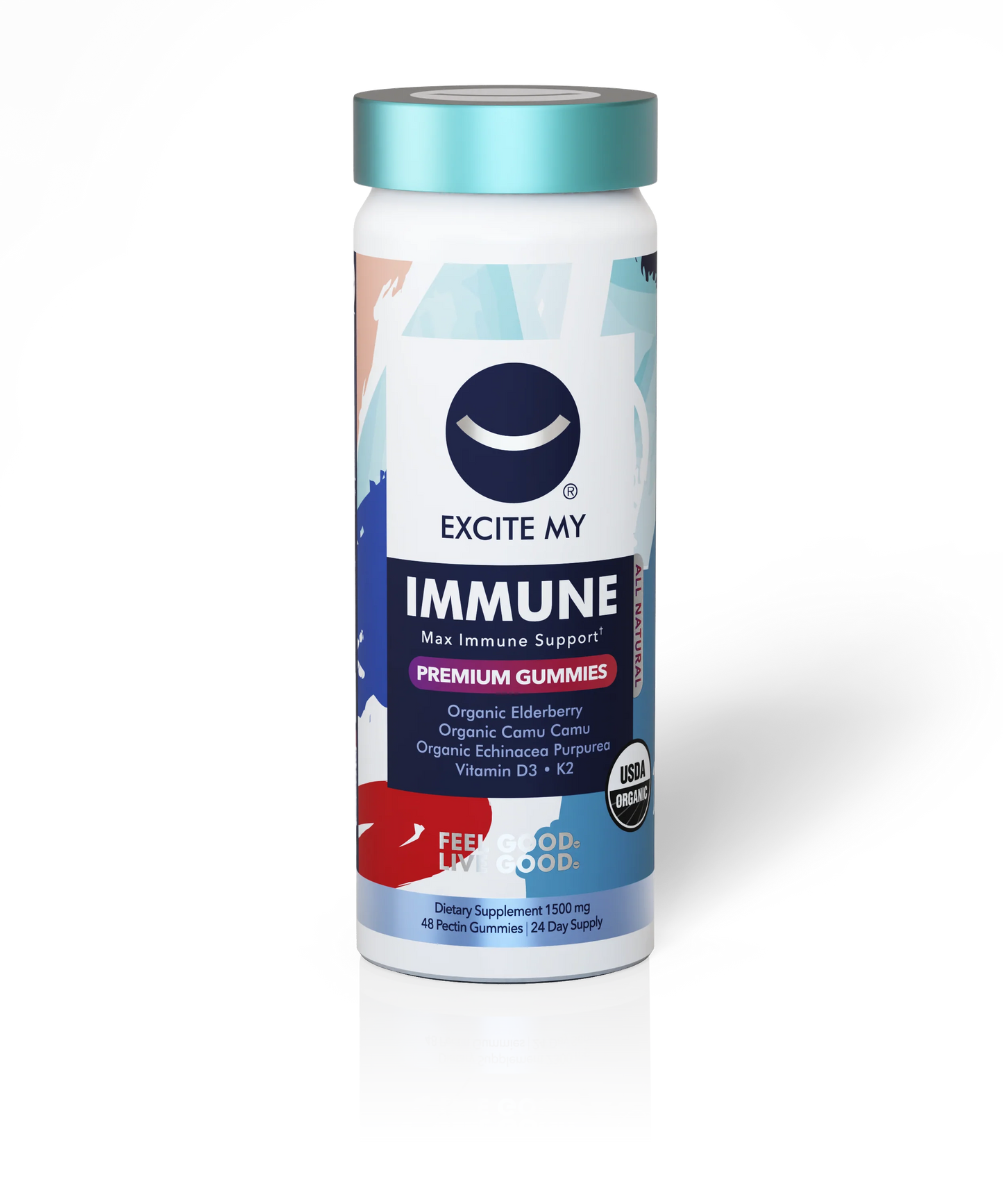 Excite My Immune Organic Elderberry Gummies