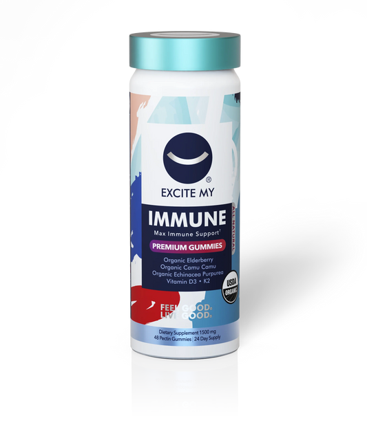 Excite My Immune Organic Elderberry Gummies