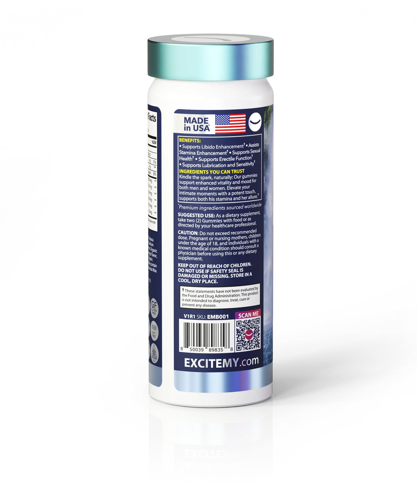 Excite My Libido Max+ Ashwagandha Gummies