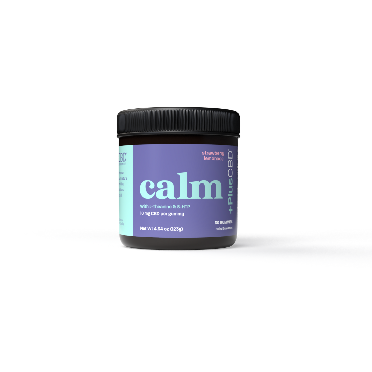 PLUSCBD Calm Strawberry Lemonade Gummies