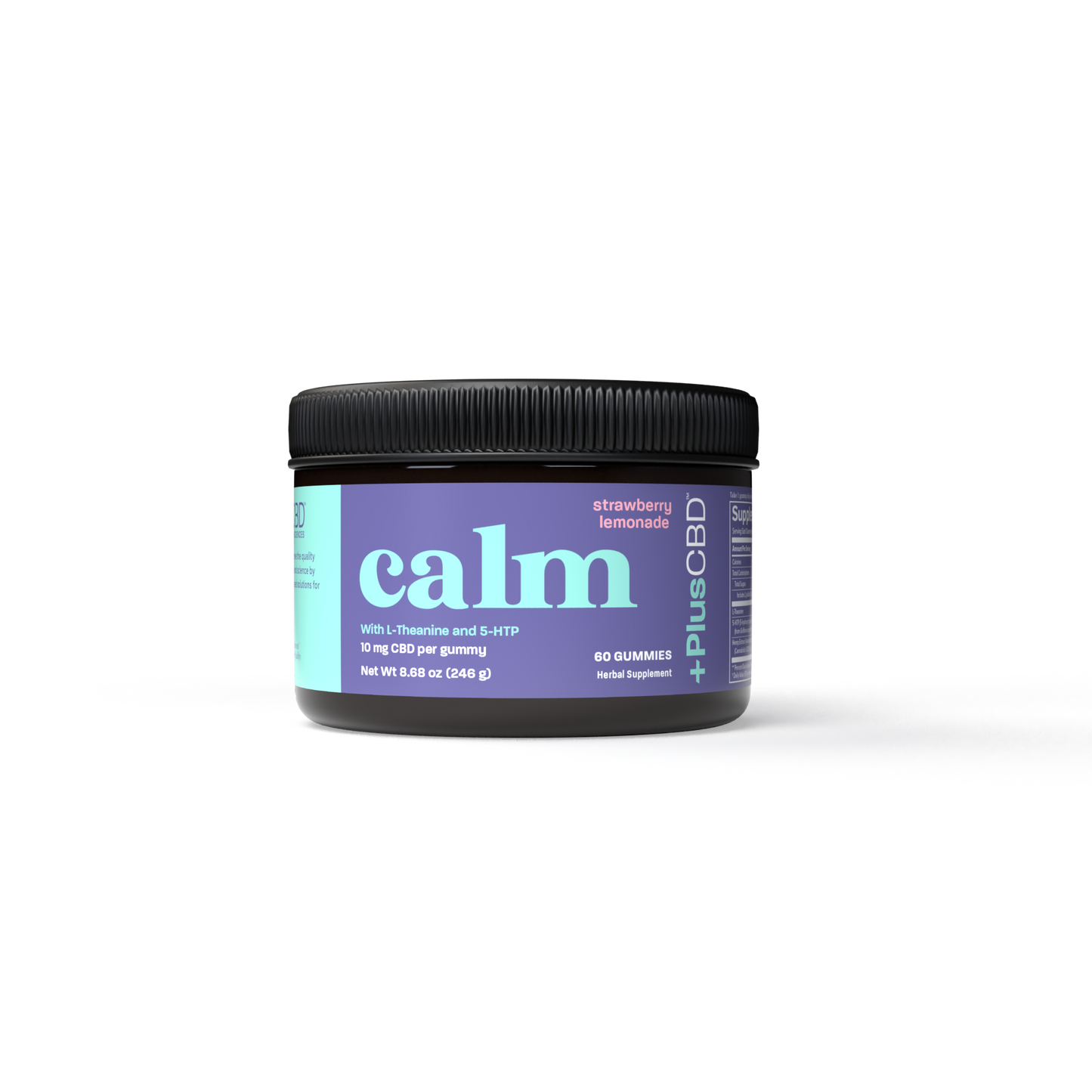 PLUSCBD Calm Strawberry Lemonade Gummies