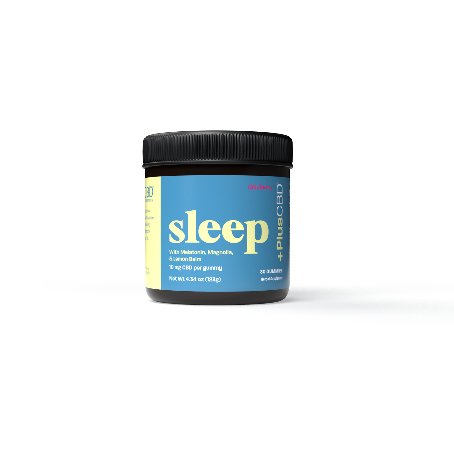 PLUSCBD Sleep Raspberry Gummies
