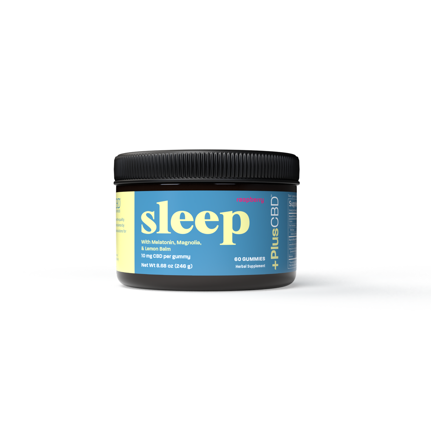 PLUSCBD Sleep Raspberry Gummies