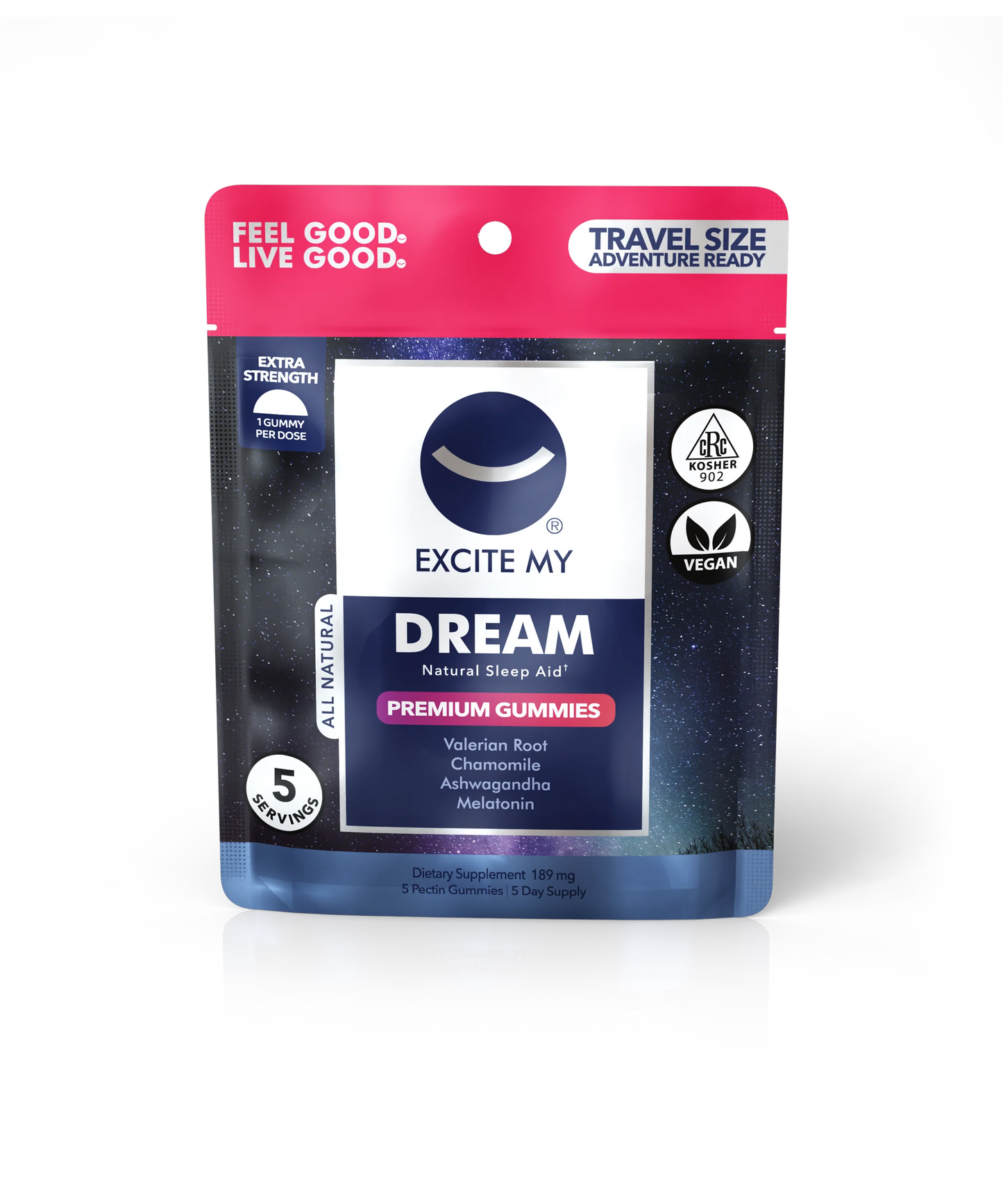 Excite My Dream Gummies - Natural Sleep Aid