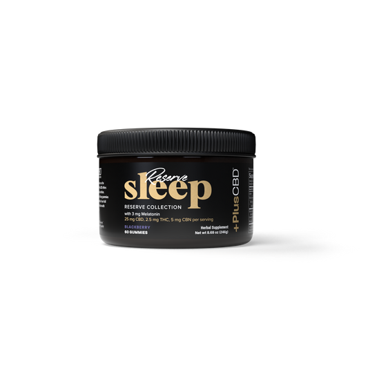 PlusCBD Reserve Collection Sleep Gummies Blackberry