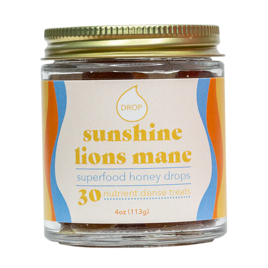 Brother's Apothecary Sunshine Lion's Mane Superfood + B12 Honey Drops