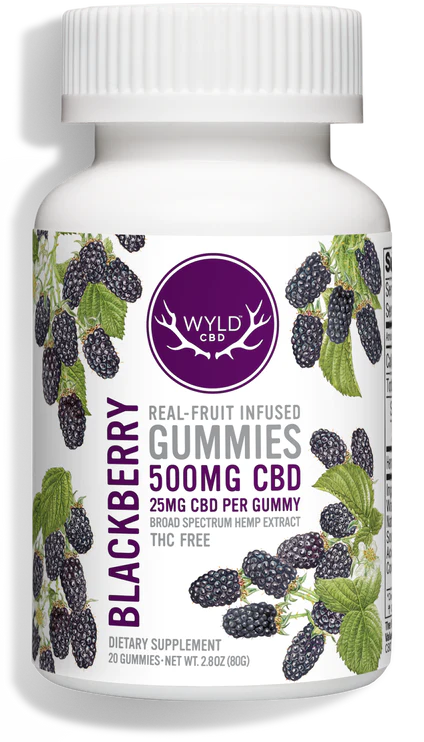 Wyld Blackberry CBD Gummies