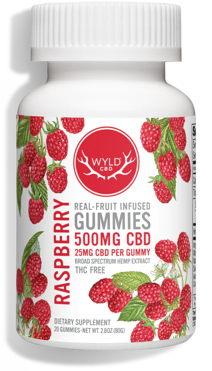 Wyld Raspberry CBD Gummies