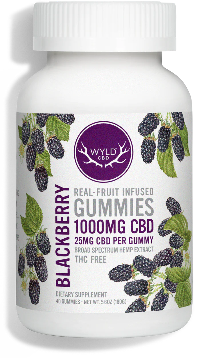 Wyld Blackberry CBD Gummies