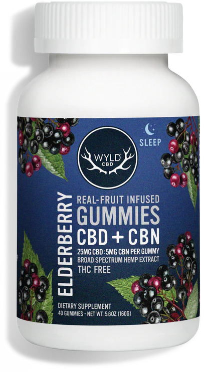 Wyld Elderberry CBD-CBN Gummies