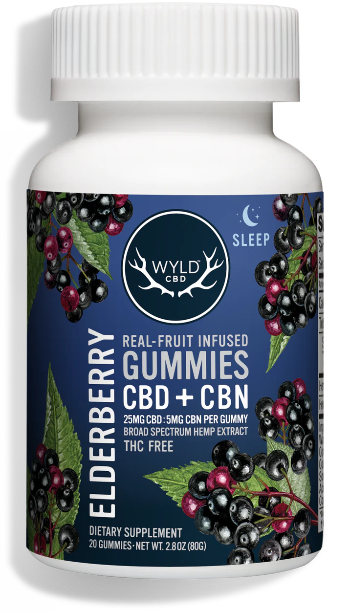 Wyld Elderberry CBD-CBN Gummies