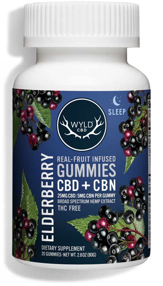 Wyld Elderberry CBD-CBN Gummies